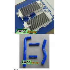 aluminum radiator + blue hose Yamaha YZ250F/WR250F YZ 250F YZF250 01-05 03 02 04 2002