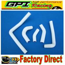 GPI Racing silicone radiator hose for HONDA CR250 CR 250 03-08 04 05 06 07 08 2003 2004 2005 2006 2007 2008 WHITE