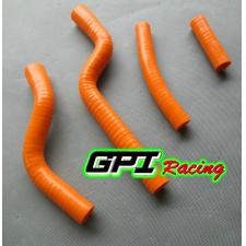 GPI Racing silicone radiator hose for yamaha YZF250 YZ250F YZ 250F 07-09 08 09 2007 2008 2009 ORANGE