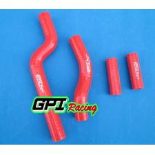 GPI Racing silicone radiator hose for Yamaha YZ250 YZ 250 2 stroke 2002-2015 03 04 05 06 07 08 09 10 11 12 13 14 red