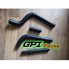 GPI Racing silicone radiator hose for Yamaha YAMAHA YZ125 YZ 125 2 stroke 03-12 04 05 06 07 08 09 10 11 black