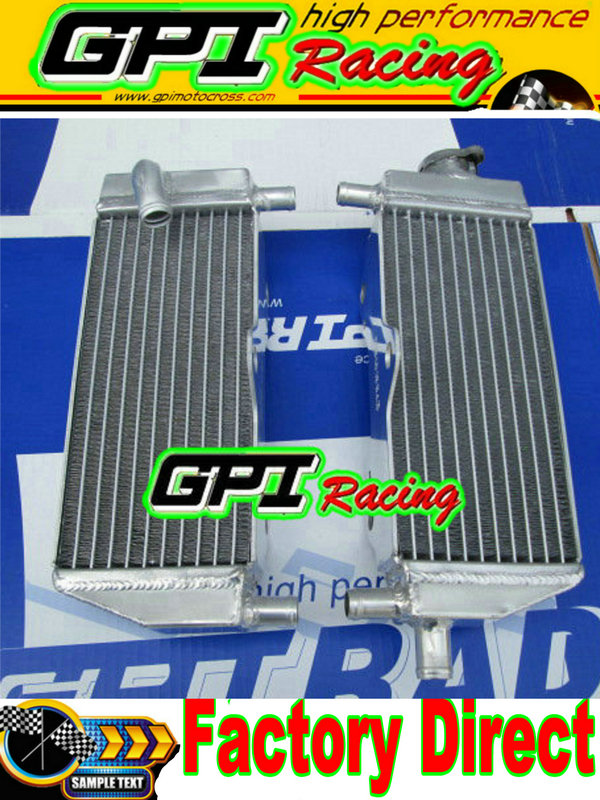 GPI L&R Aluminum Radiator Yamaha YZ250 YZ 250 YZ250K 84 85 1984 1985 2