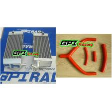 Aluminum RADIATOR + hose for YAMAHA YZ250 YZ 250 1992 WR250 WR 250 92-93 1993
