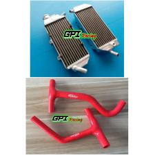 FOR HUSQVARNA TC449/TE449/TE511 2011-2013 aluminum radiator + hose
