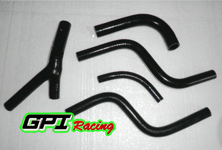 Coolant Refresh: GPI Racing Silicone Radiator Hose Kit For Honda CR250 (1985-1987)