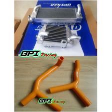 Aluminum radiator&silicone hose for Ktm 85 sx 105 sx sx85 sx105 2003-2012 04 05