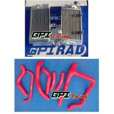 GPI racing ALUMINUM RADIATOR& hose HONDA XRV750 XRV 750 AFRICA TWIN ,NEW