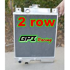 2 row Suzuki Swift GTi/GS/GT/GL/GLX 89-1994 Aluminum Radiator MT 90 91 92 93 94