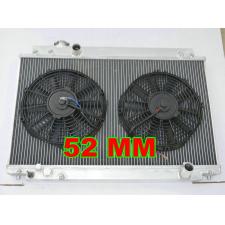 Aluminum Radiator for LEXUS SC300 Z30 / TOYOTA SOARER JZZ31 1991-2000 + fan