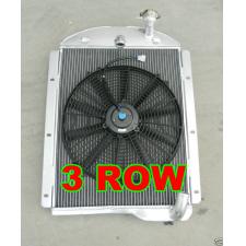 ALUMINUM RADIATOR +fan 1941-1946 Chevy Pickup Truck l6 6Cyl FACTORY ENGINE 45