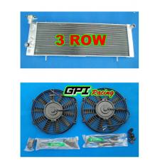 Aluminum Radiator 1991-2001 Jeep Cherokee XJ / Wagoneer Truck 92 93 94 95 + fan