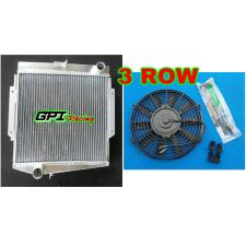 ALUMINUM RADIATOR DATSUN SPORTS FAIRLADY 1500/1600/2000 ROADSTER 1963-1970 + FAN