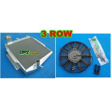 3core 66-70 Datsun Roadster Fairlady Aluminum RADIATOR &fan 68 69 70 1967 1766