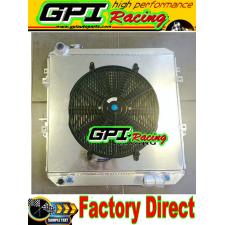3 ROW aluminum radiator +shroud +fan toyota HILUX LN106 LN111 Diesel 88-98 AT/MT