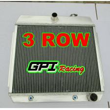 1955 1956 1957 3 ROW FORD Chevrolet CHEVY V8 Style ENGINE Aluminum Radiator