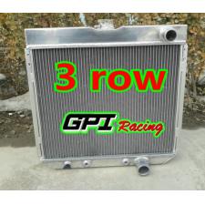 3Row Ford Mustang,Mercury Cougar 289,302,351 w/oAC V8 AT 67-69 Aluminum Radiator