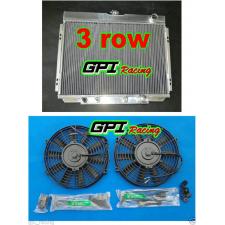 Aluminum Radiator + fans 1967-1970 Ford Mustang/67 68 69 70 Mercury Cougar / XR7