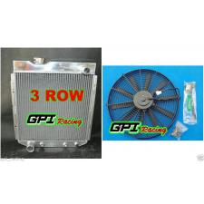 ALUMINUM radiator &fan Ford Mustang /Falcon/Ranchero/Mercury Comet/V8 conversion