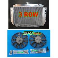 ALUMINUM RADIATOR &fan JEEP CHEROKEE WAGONEER J-SERIES 1972-1979 1973 1974 1975