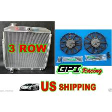 ALUMINUM RADIATOR FORD PICKUP F350 F250 F100 FORD Engine 1953 1954 1955 + fans