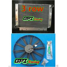 3ROW ALUMINUM RADIATOR + FAN 1960 1961 1962 1963 Ford Galaxie 500XL 60 61 62 63