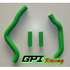 FOR KAWASAKI KX125 KX 125 2005 2006 2007 SILICONE RADIATOR HOSE