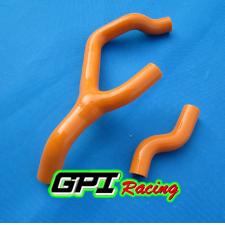 Silicone Radiator Hose Kit Orange KTM 350 SXF 350SX-F 2011 2012