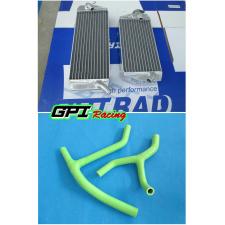 L&R Aluminum Radiator+Y HOSE Kawasaki KX450F KXF450 2006 2007 2008 06 07 08