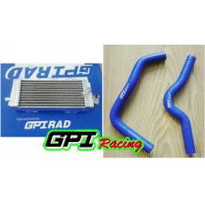 Aluminum radiator and hose SUZUKI RM85 02 03 04 05 06 07-2013 2012 2011 2010 09