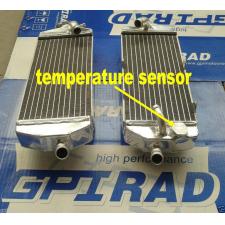 GPI racing Aluminum Radiator for KTM 400 450 525 MXC/EXC 2003 2004 2005 2006