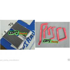 aluminum radiator &hose Gas Gas MX/SM/EC 125/200/250/300 07-2013 08 09 10 11 12