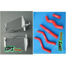 aluminum Radiator +bl HOSE HONDA CR125 CR 125 CR125R CR 125R 1989 89