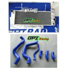 Aluminum radiator &blue hose SUZUKI SV650N SV650 SV 650 650V 03 04 2003 2004