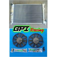 GPI Aluminum Radiator for Ford Falcon BA BF V8 Fairmont XR8 & XR6 Turbo + fans