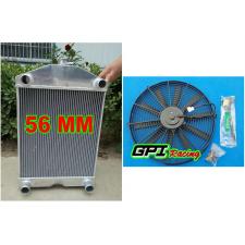 Radiator &fan Ford 2N/8N/9N Tractor W/Flathead V8 2x1
