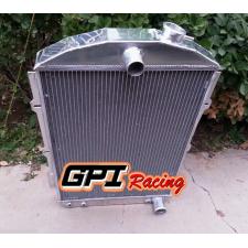 new for chevy hot/street Rod 350 V8 W/Tranny Cooler AT 1938 38 aluminum radiator