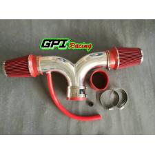 Dual Shortram Air Intake for 01-04 Chevrolet Corvette Dodge 00-09 Dakota/Durango