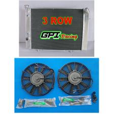 3ROW Aluminum Radiator + fan for HOLDEN COMMODORE VB VC VH VK V8 1979-1986 Auto
