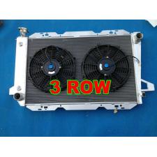 Aluminum Radiator for Ford F100 F150 F250 F350 Bronco V8 1983-1997 AT/MT + FAN