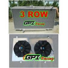 Aluminum Radiator +shroud+Fan for Nissan PATROL Y61 GU 4.2L TD Diesel 97-01 MT