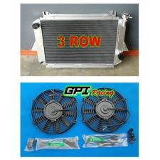 3Core Aluminum Radiator &FAN for Nissan Patrol 4.0L MQ Petrol 1980-1987 MT 81 82
