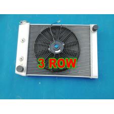 3ROW Aluminum Radiator &FAN for Ford Cortina 6 Cylinder TC TD TE TF 72-82 AT/MT